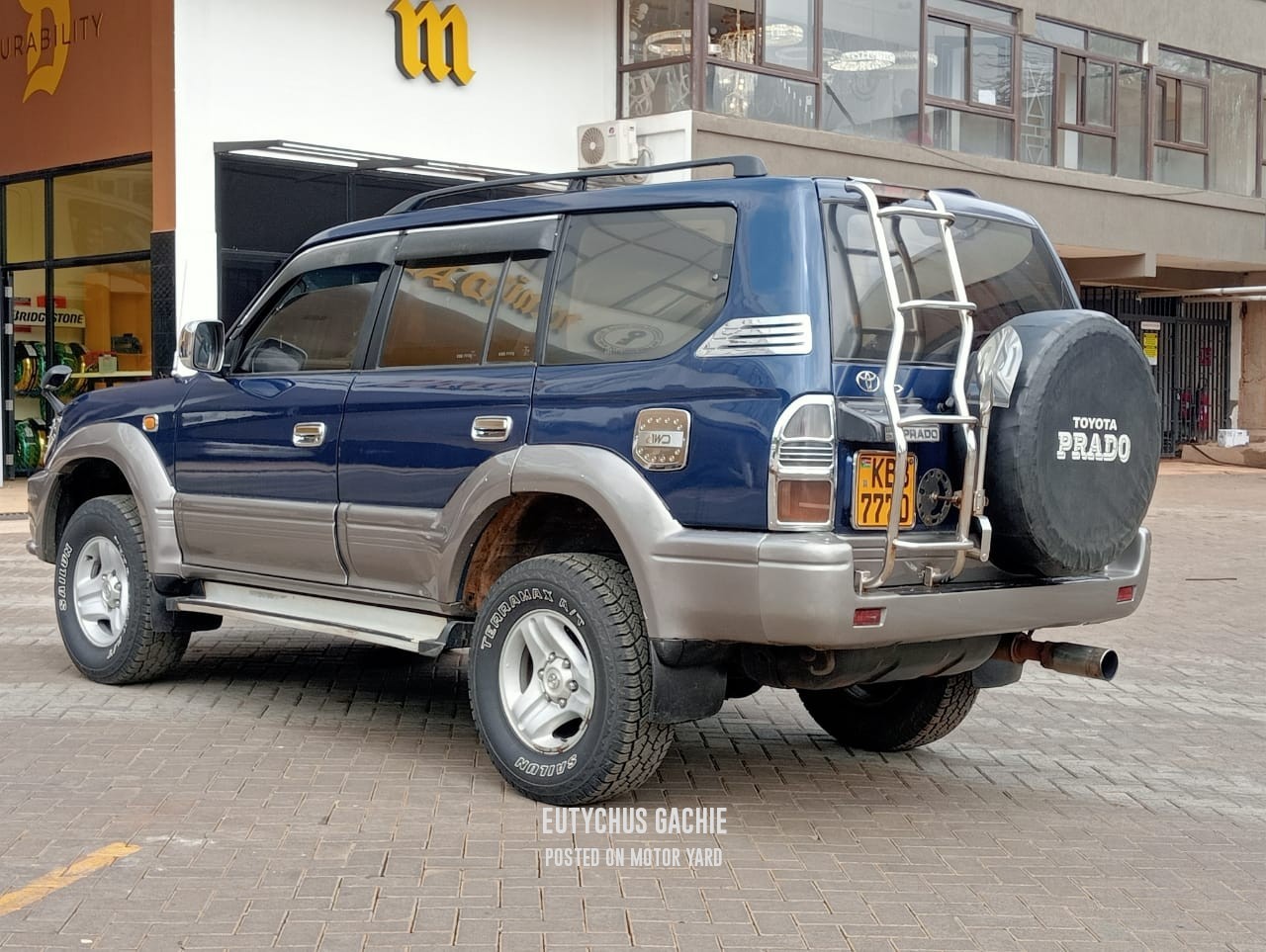 Toyota Land Cruiser Prado 2001 Blue