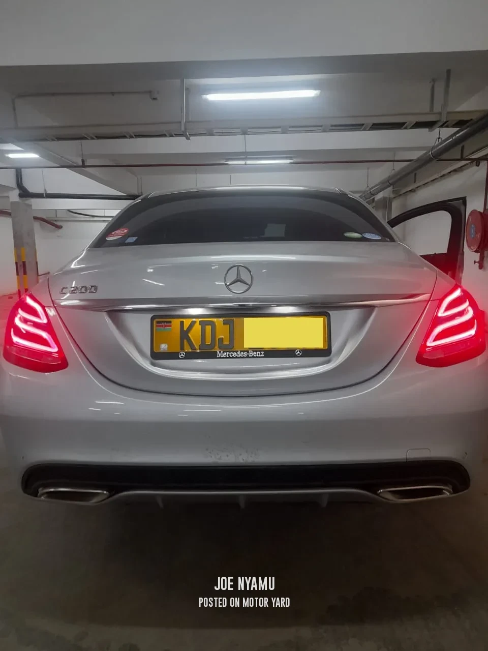 Mercedes-Benz C200 2015 Silver