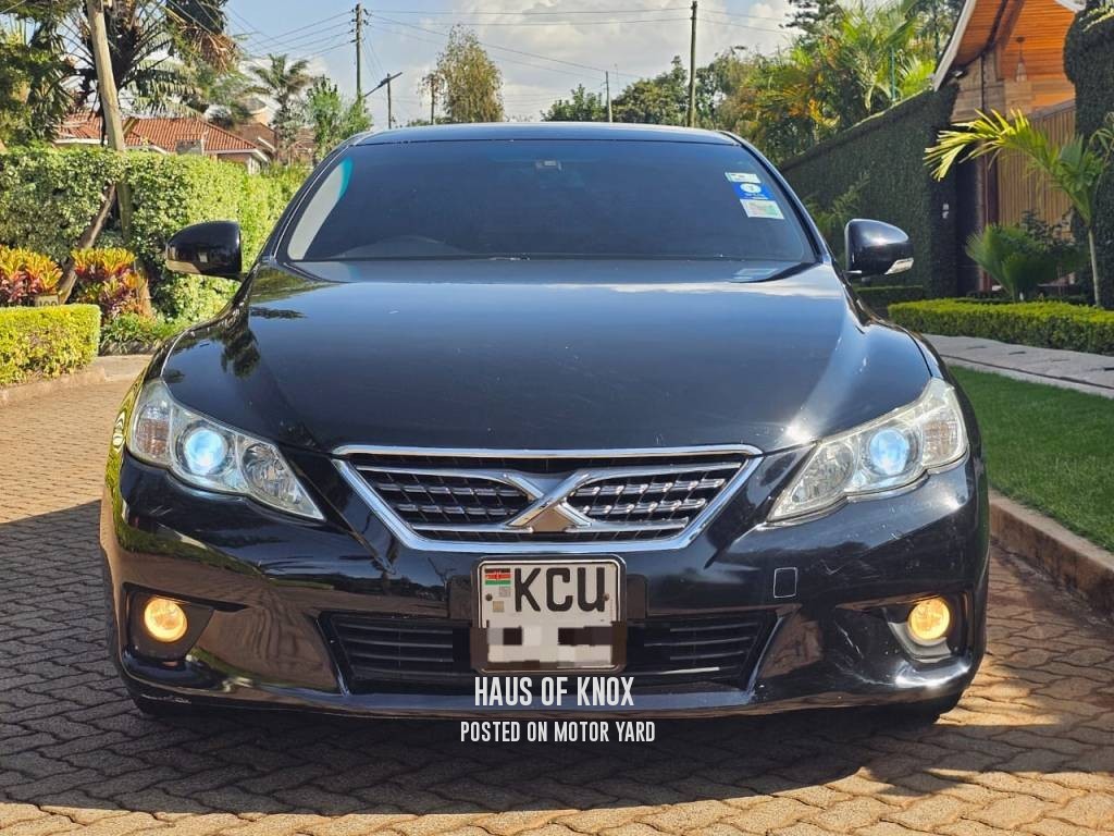 Toyota Mark X 2011 Black