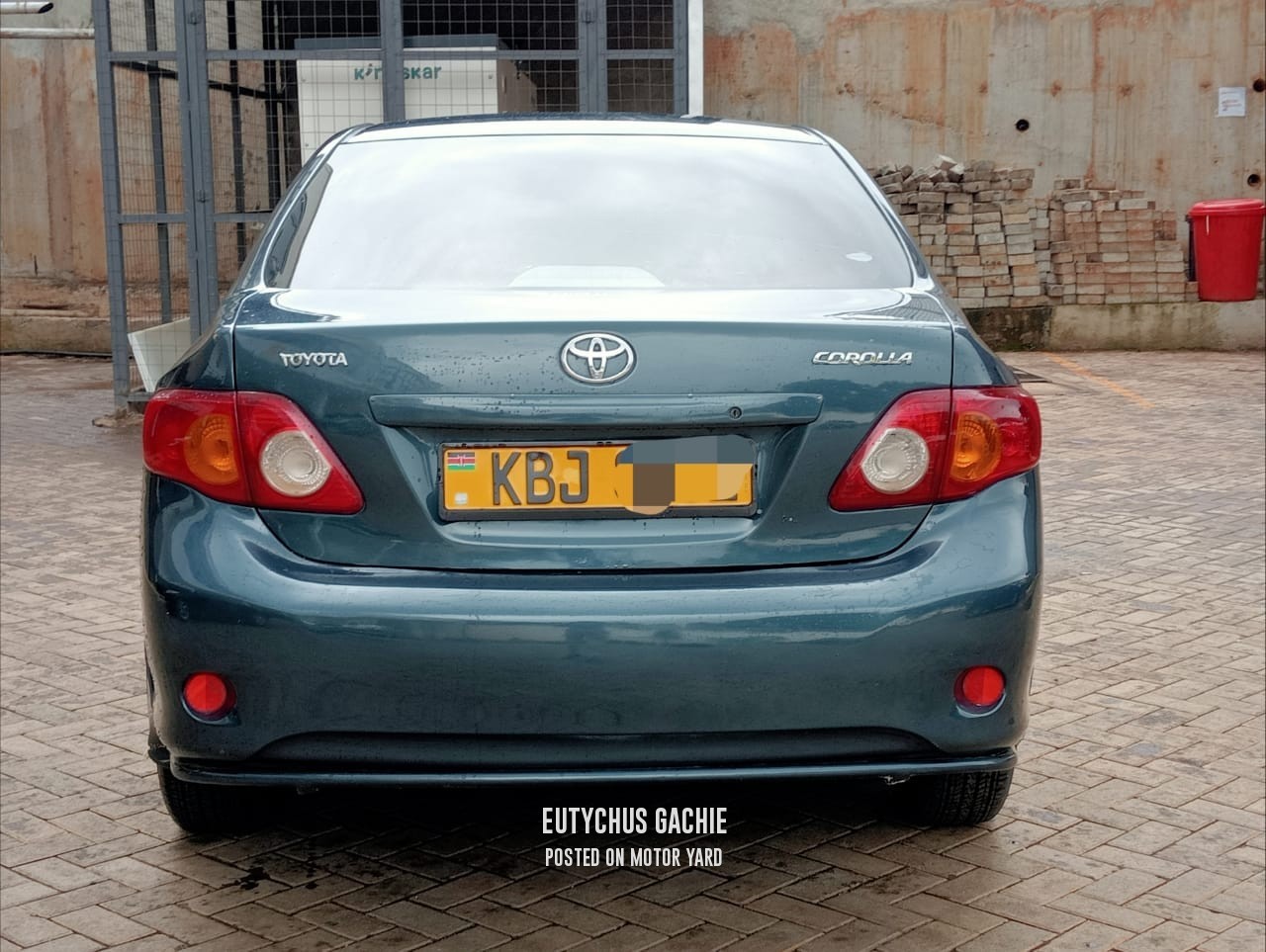 Toyota Corolla 2008 Blue