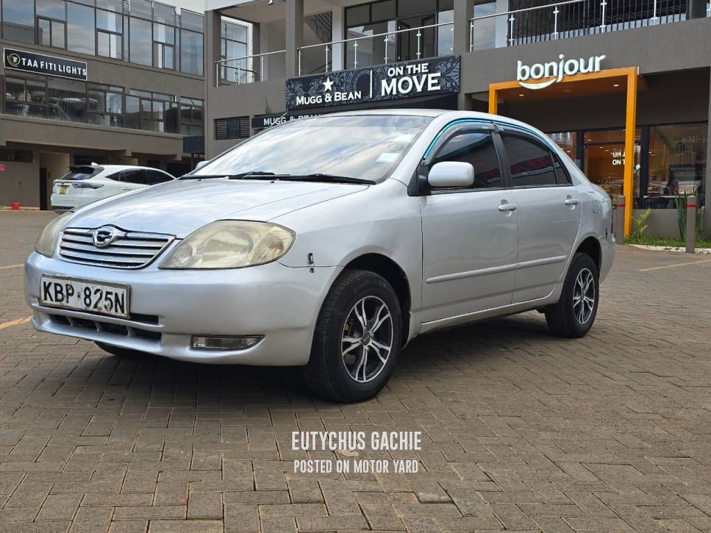 Toyota Corolla 2004 Silver