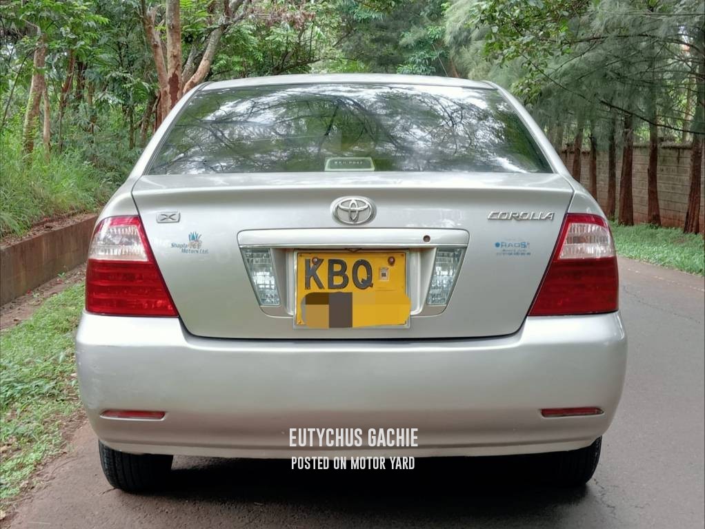 Toyota Corolla 2006 Silver