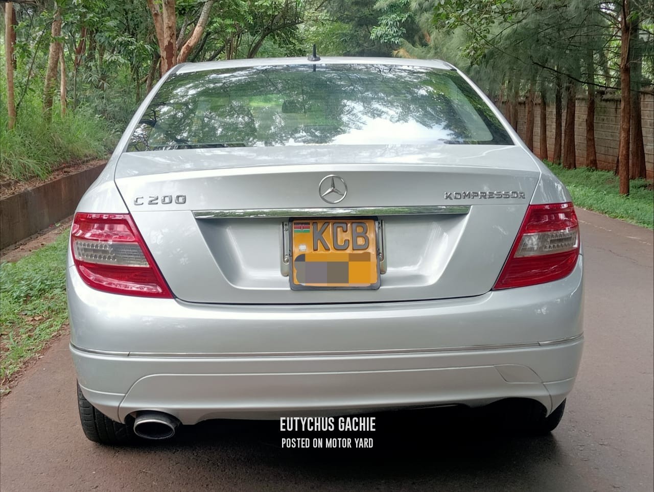 Mercedes-Benz C200 2007 Silver