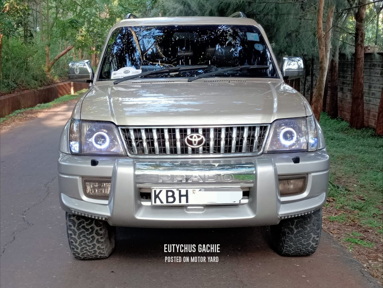 Toyota Land Cruiser Prado 2003 Silver