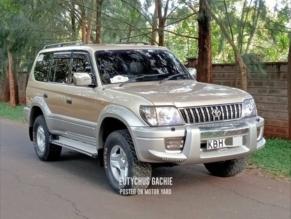 Toyota Land Cruiser Prado 2003 Silver