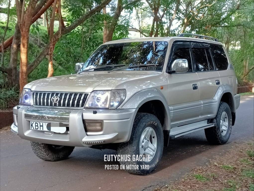 Toyota Land Cruiser Prado 2003 Silver