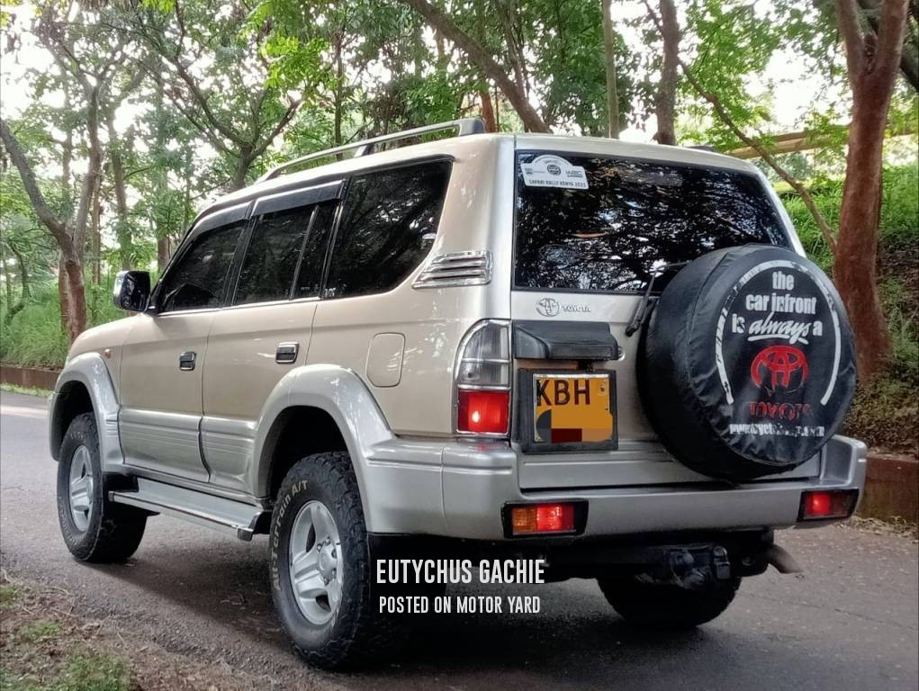 Toyota Land Cruiser Prado 2003 Silver