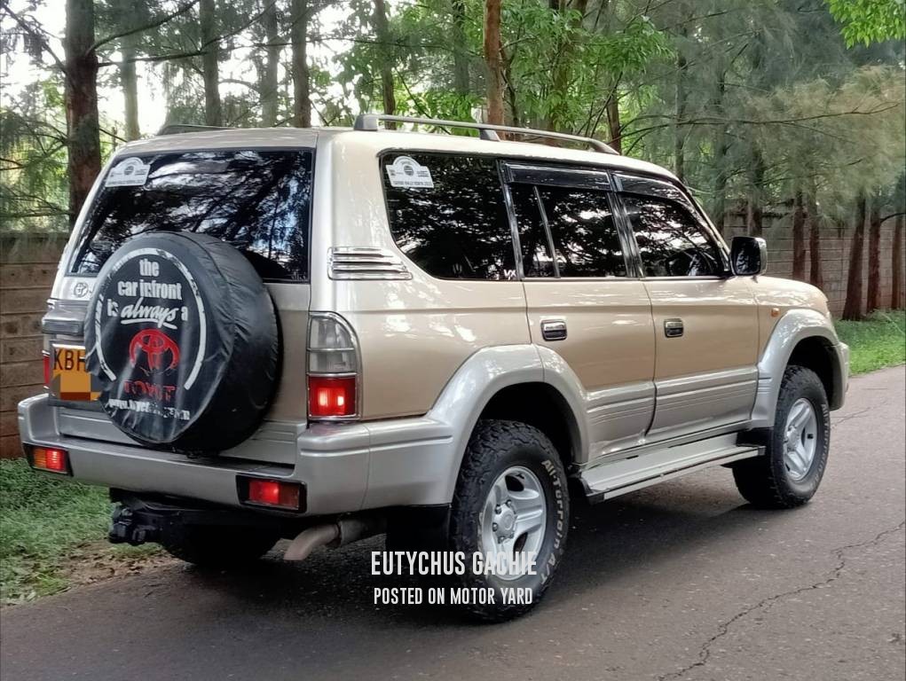 Toyota Land Cruiser Prado 2003 Silver