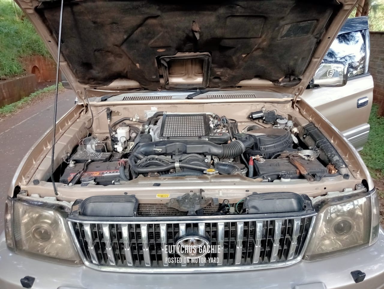 Toyota Land Cruiser Prado 2003 Silver