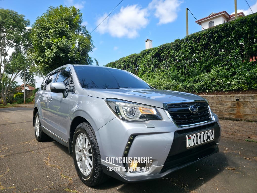 Subaru Forester 2016 Silver