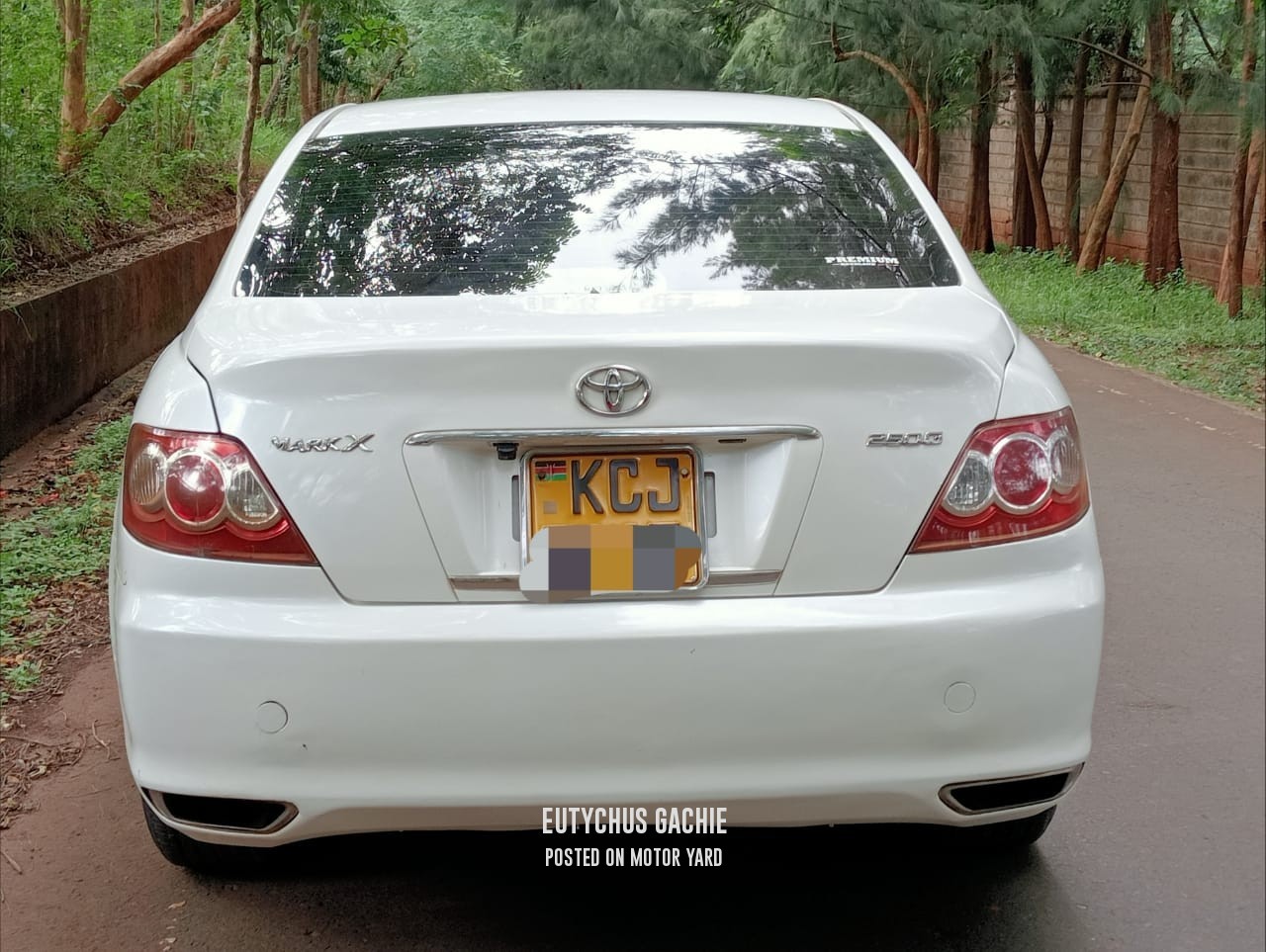 Toyota Mark X 2009 White