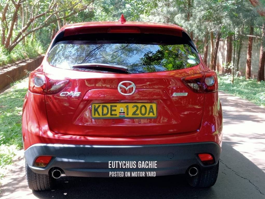 Mazda CX-5 2016 Red