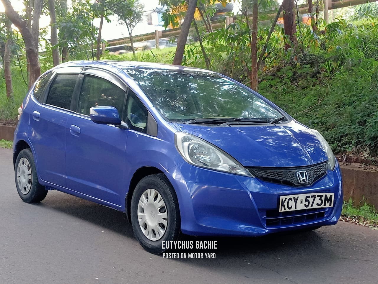 Honda Fit 2012 Blue