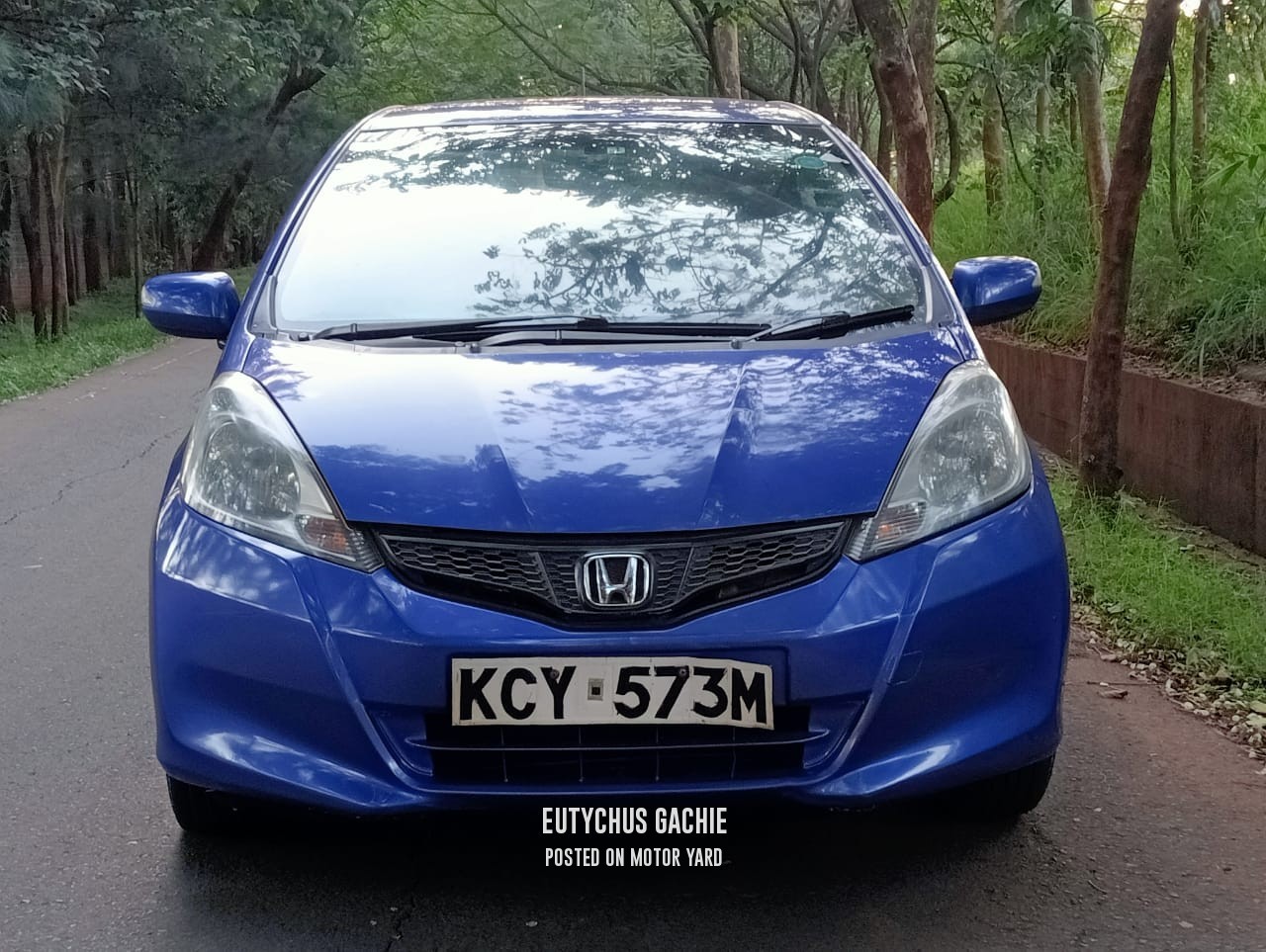 Honda Fit 2012 Blue