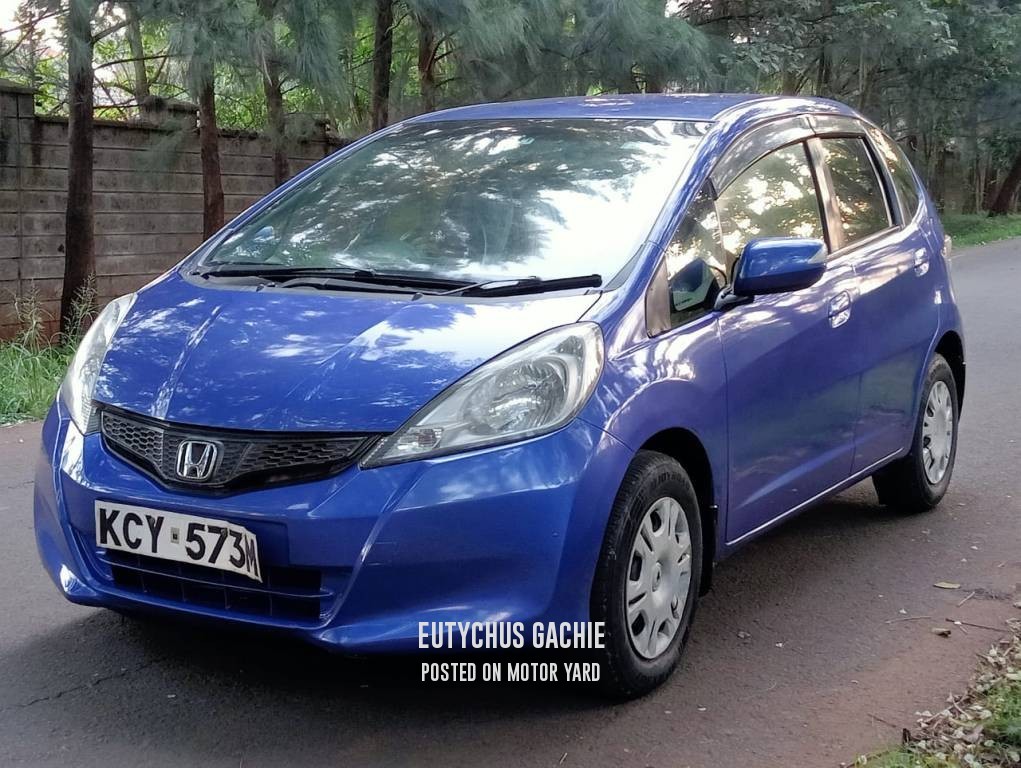 Honda Fit 2012 Blue