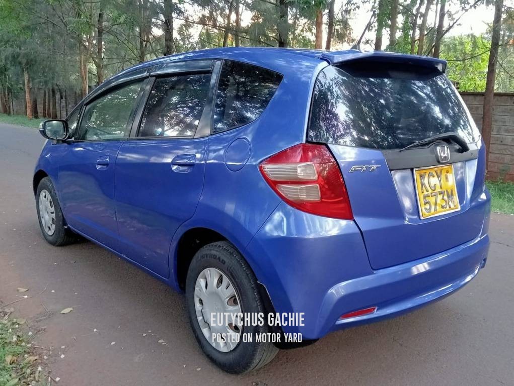 Honda Fit 2012 Blue