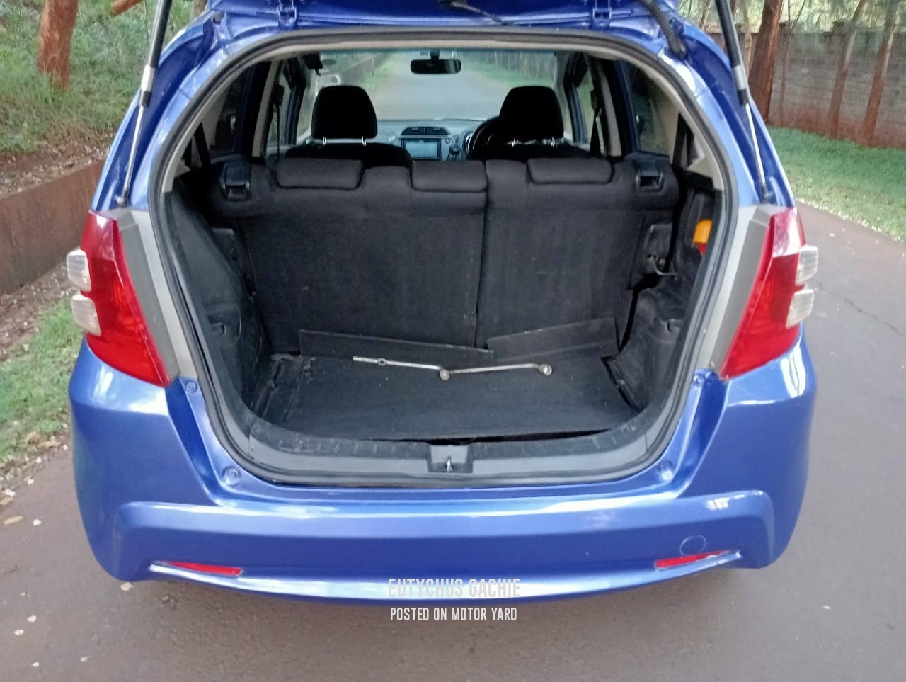 Honda Fit 2012 Blue