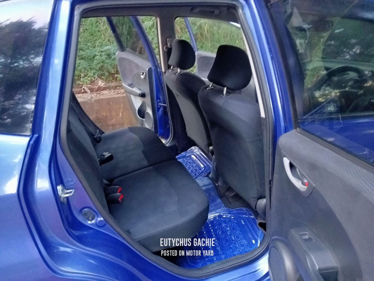 Honda Fit 2012 Blue