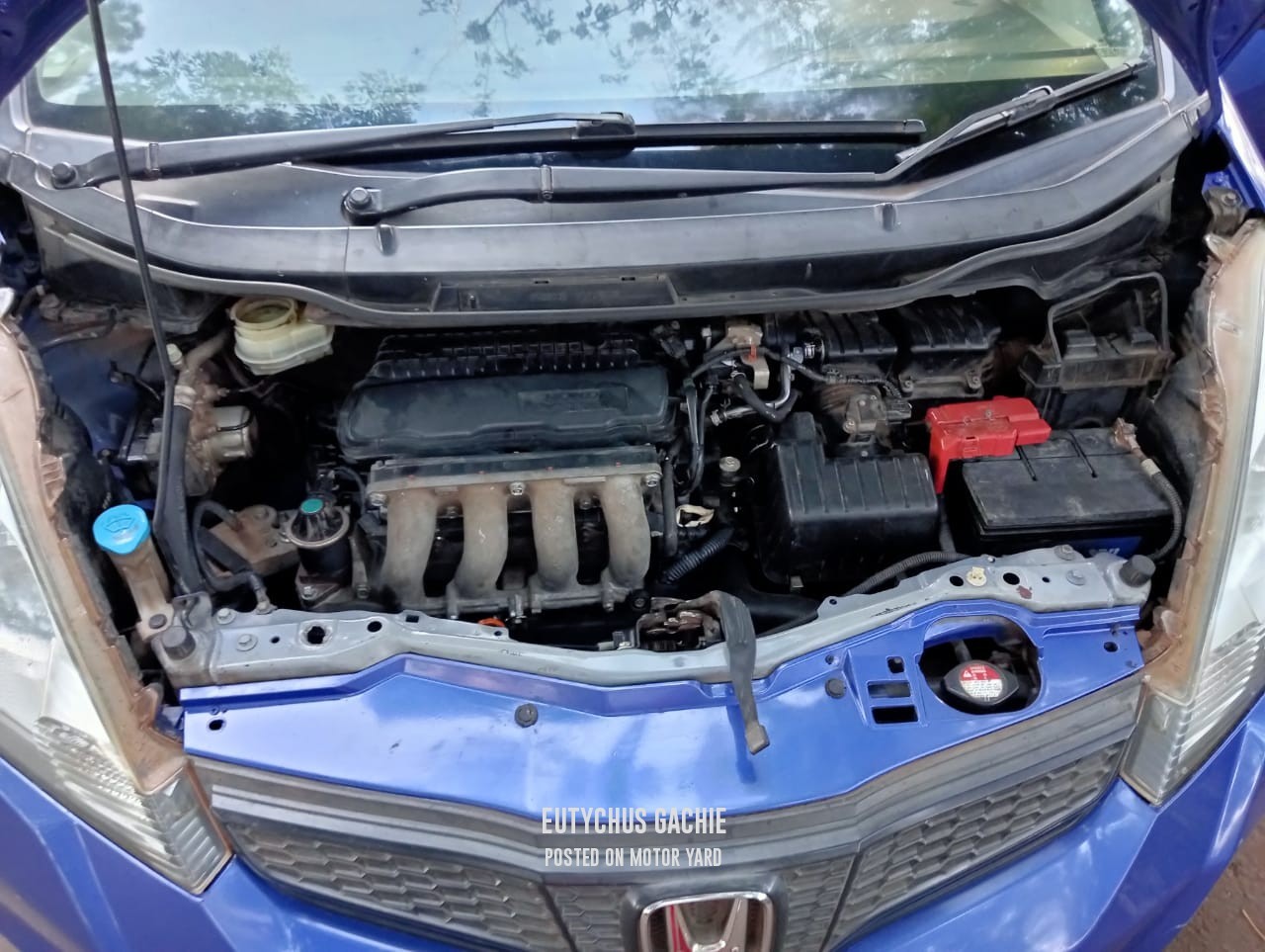 Honda Fit 2012 Blue