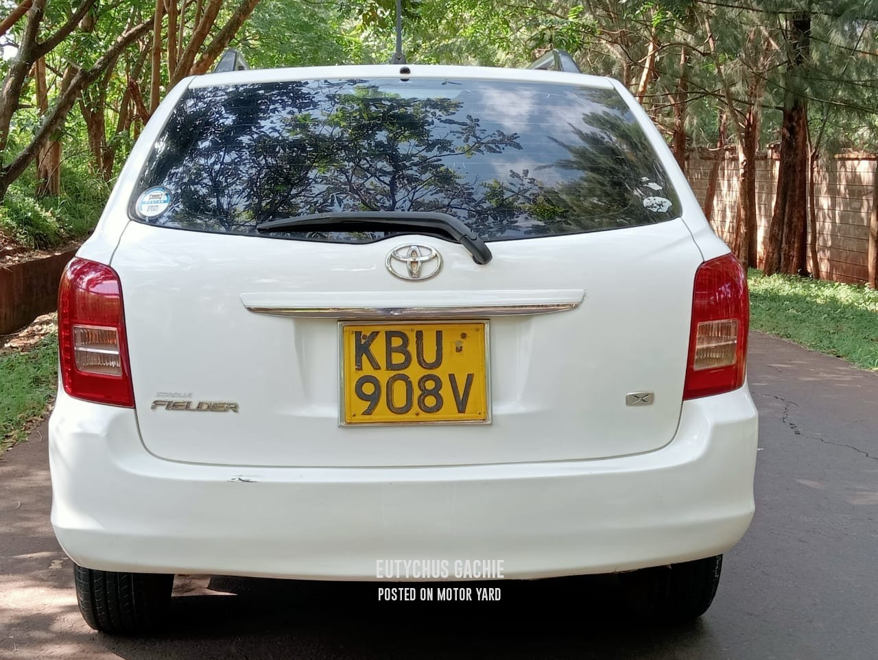 Toyota Fielder 2007 White