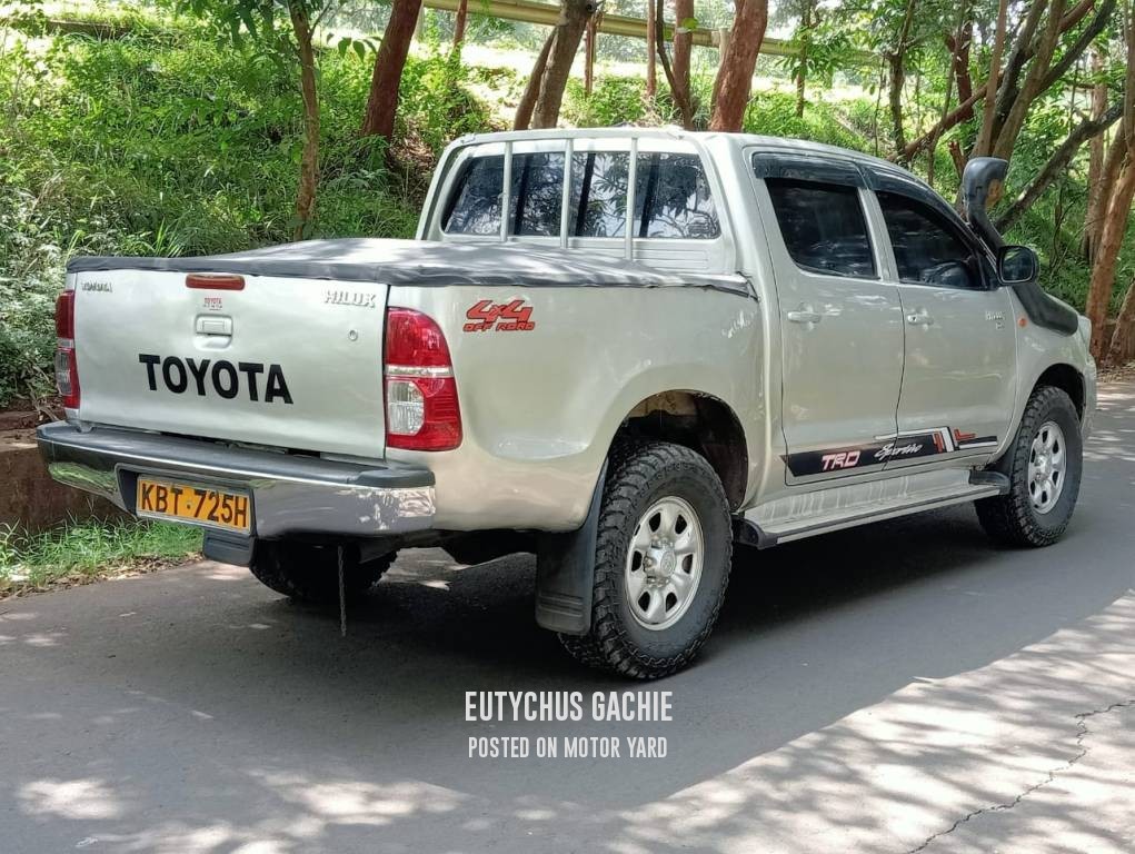 Toyota Hilux Vigo D/Cab 2012 Silver