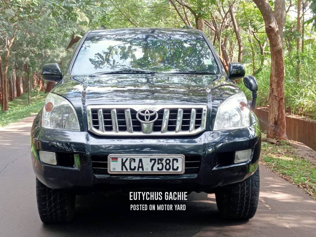 Toyota Land Cruiser Prado 2007 Black