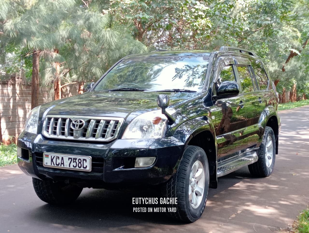 Toyota Land Cruiser Prado 2007 Black