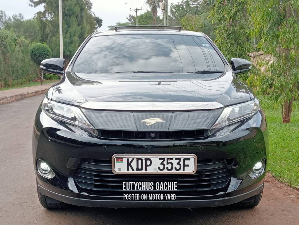 Toyota Harrier 2017 Black