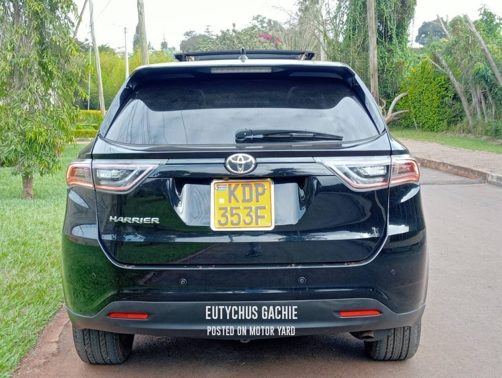 Toyota Harrier 2017 Black