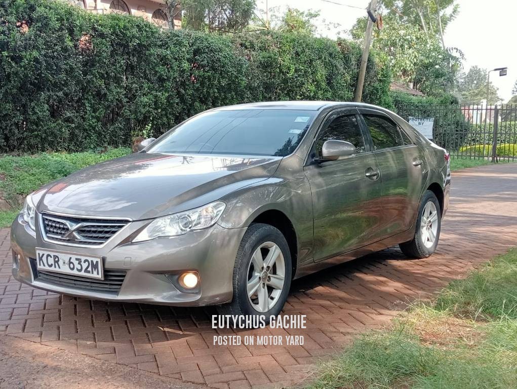 Toyota Mark X 2012 Brown