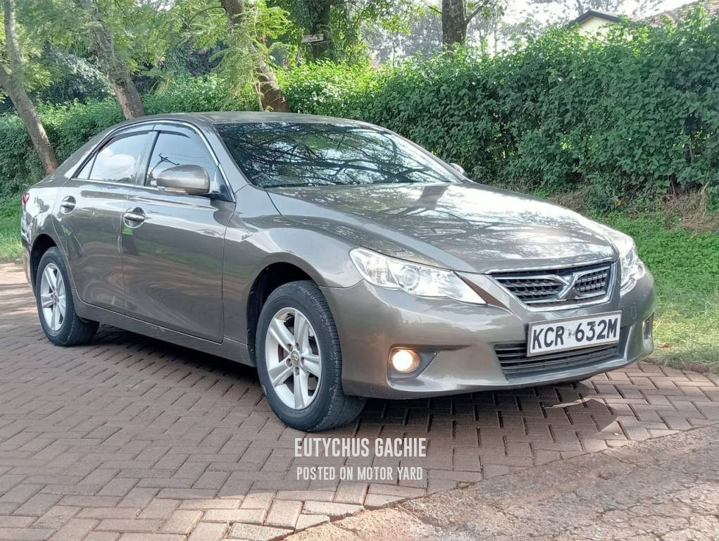 Toyota Mark X 2012 Brown