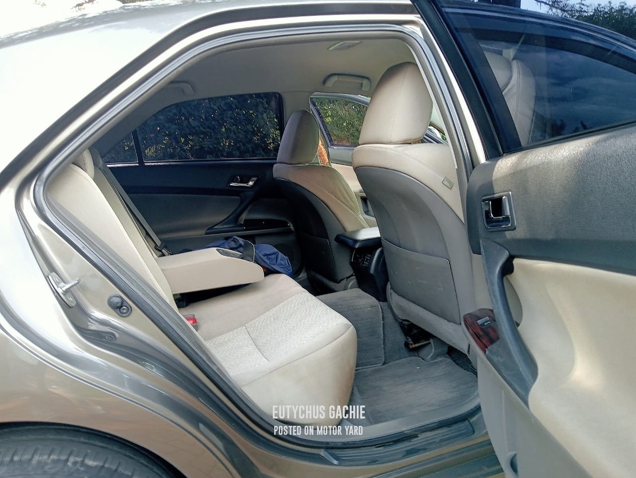 Toyota Mark X 2012 Brown