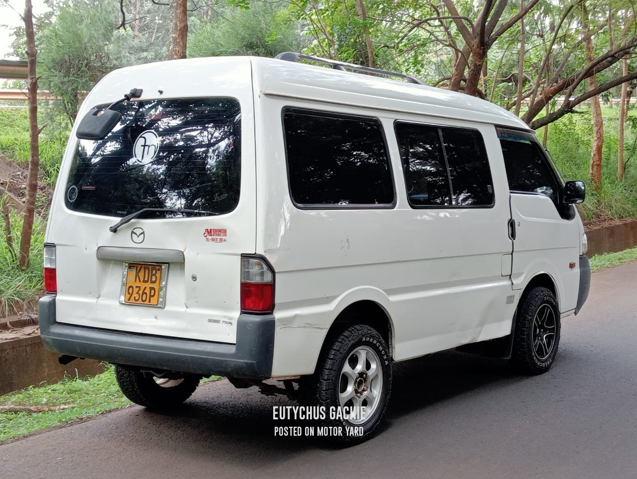 Mazda Bongo 2014 White