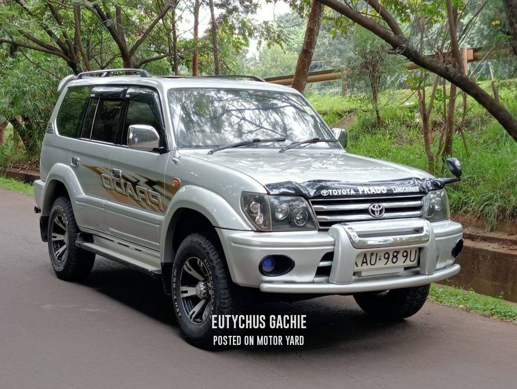 Toyota Land Cruiser Prado 2001 Silver