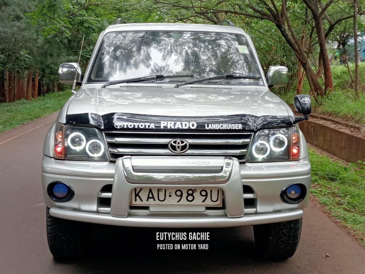 Toyota Land Cruiser Prado 2001 Silver