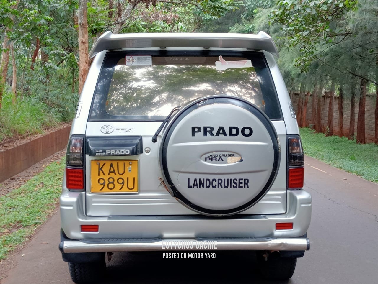 Toyota Land Cruiser Prado 2001 Silver