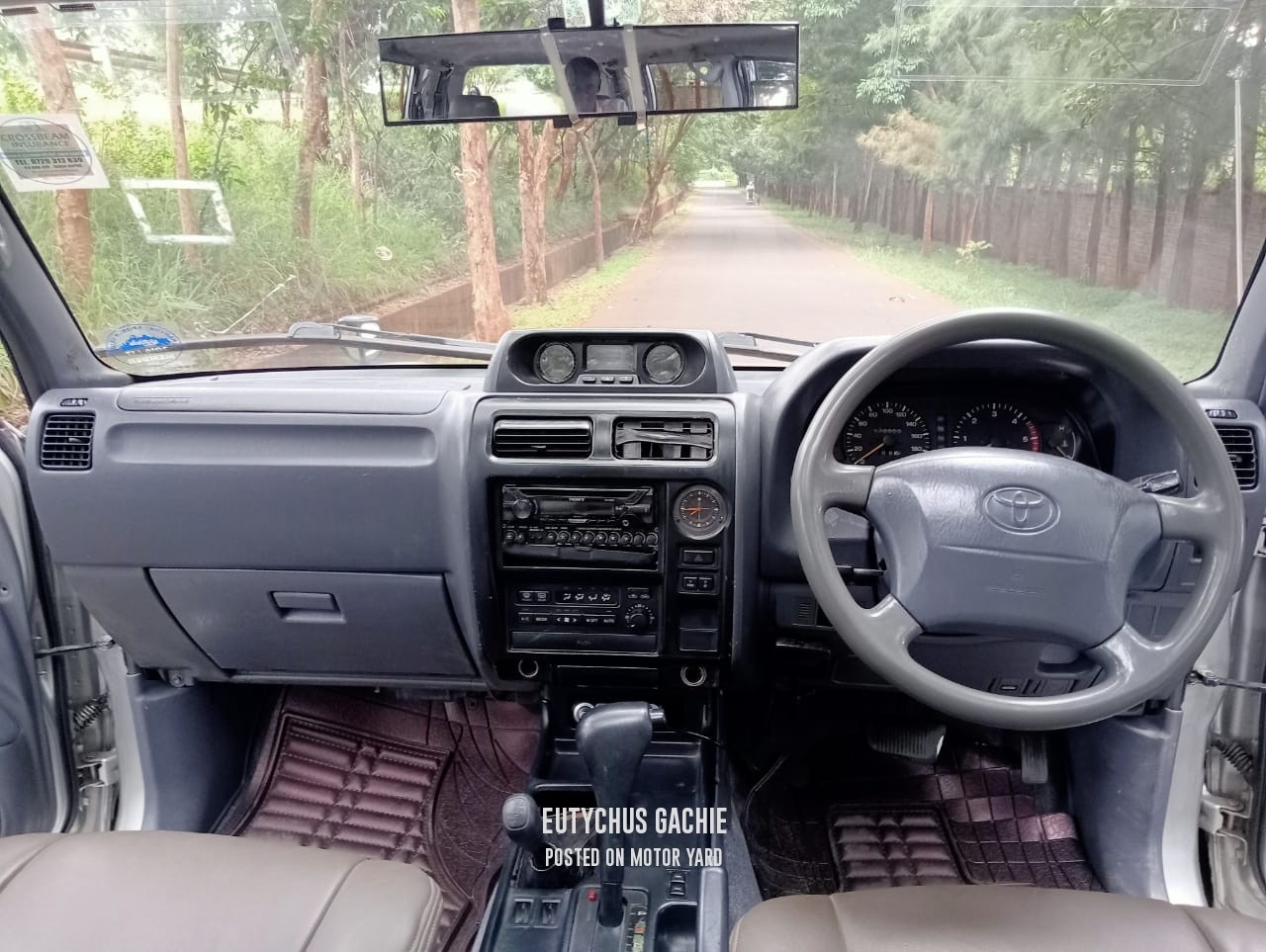 Toyota Land Cruiser Prado 2001 Silver