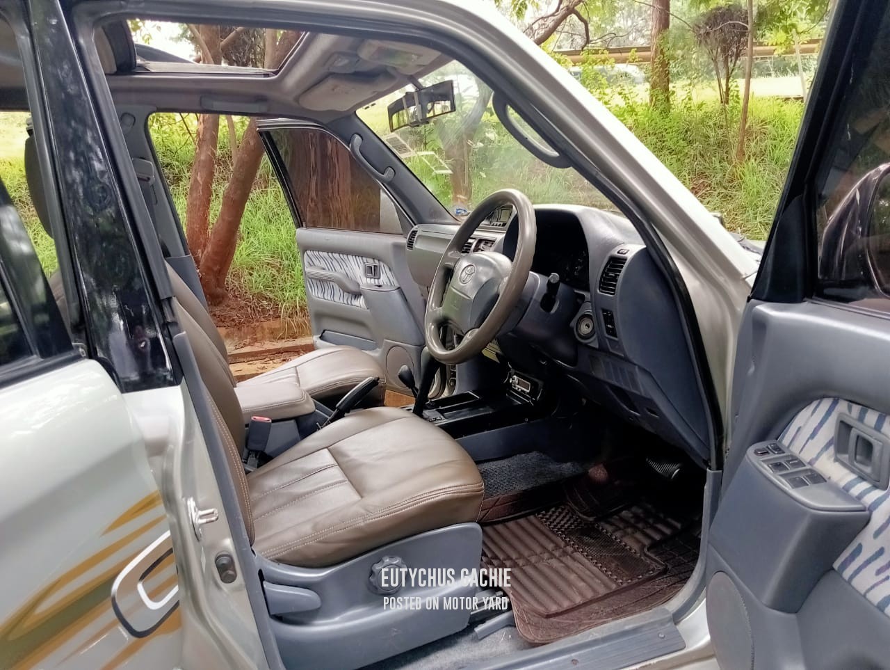 Toyota Land Cruiser Prado 2001 Silver