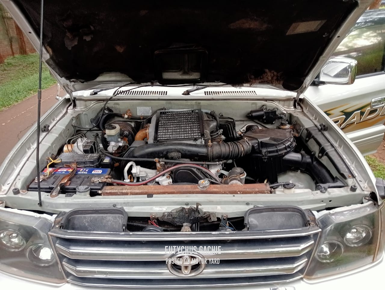 Toyota Land Cruiser Prado 2001 Silver