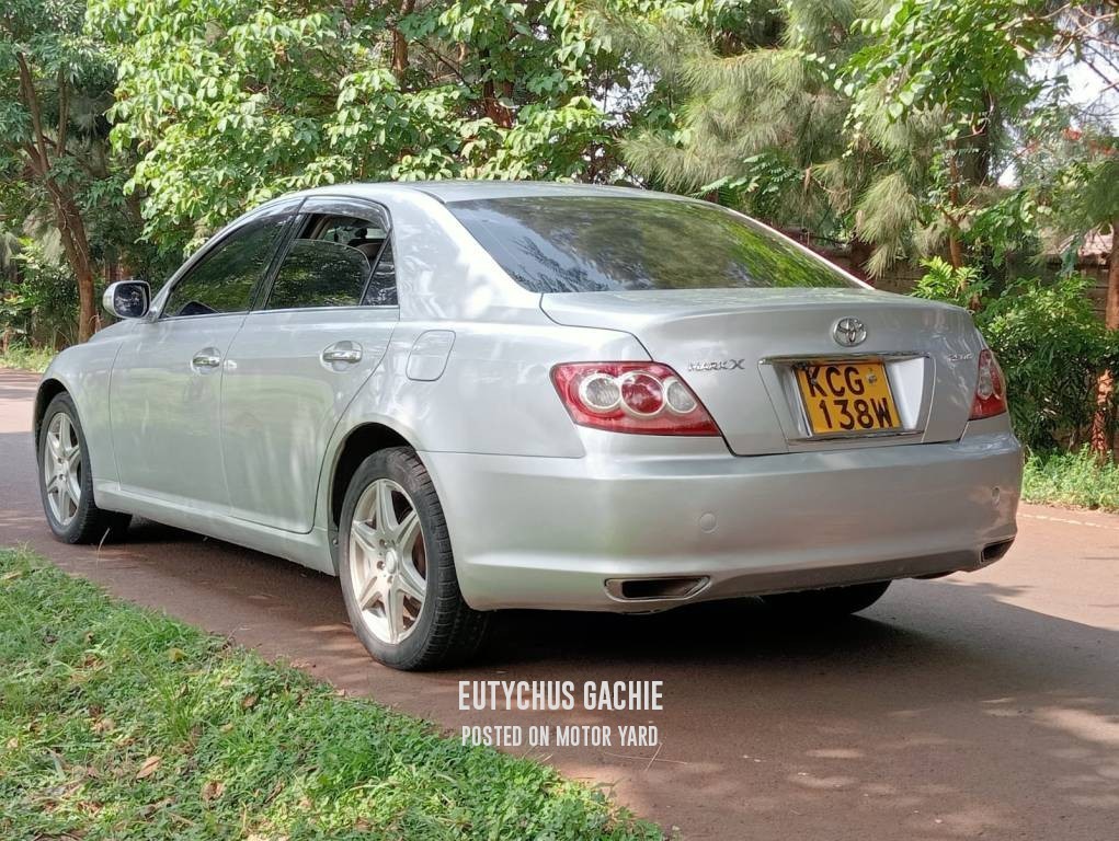 Toyota Mark X 2008 Silver