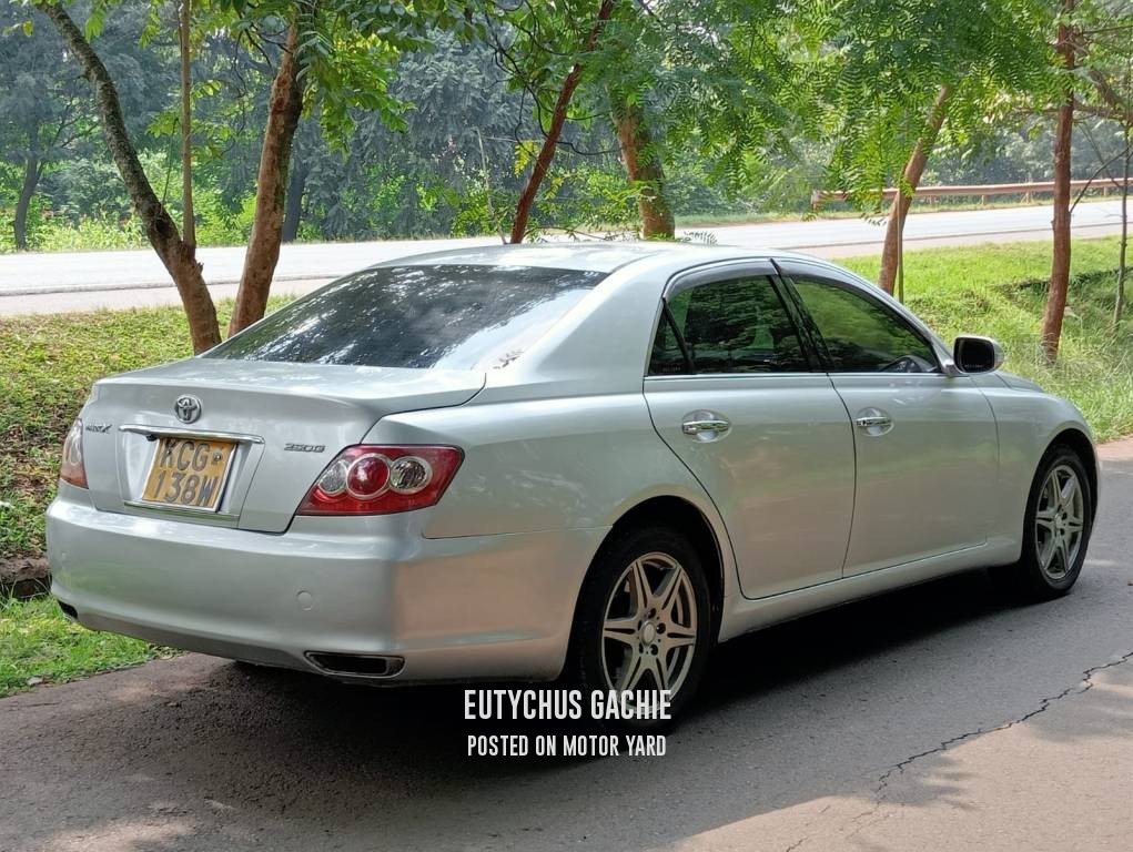 Toyota Mark X 2008 Silver
