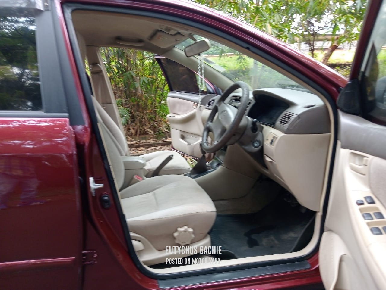 Toyota Fielder 2002 Red