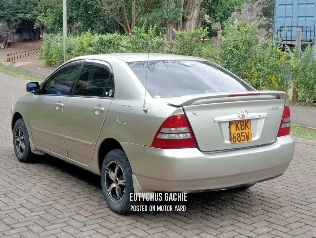 Toyota Corolla 2002 Bronze