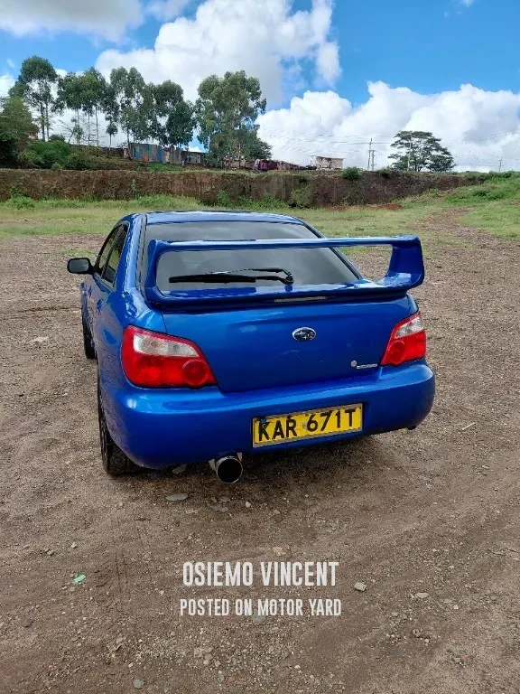 Subaru Impreza 2004 Blue