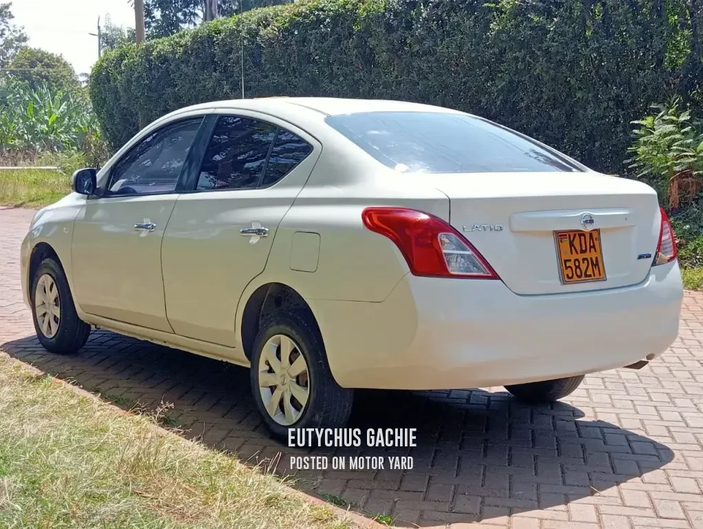 Nissan Latio 2013 White