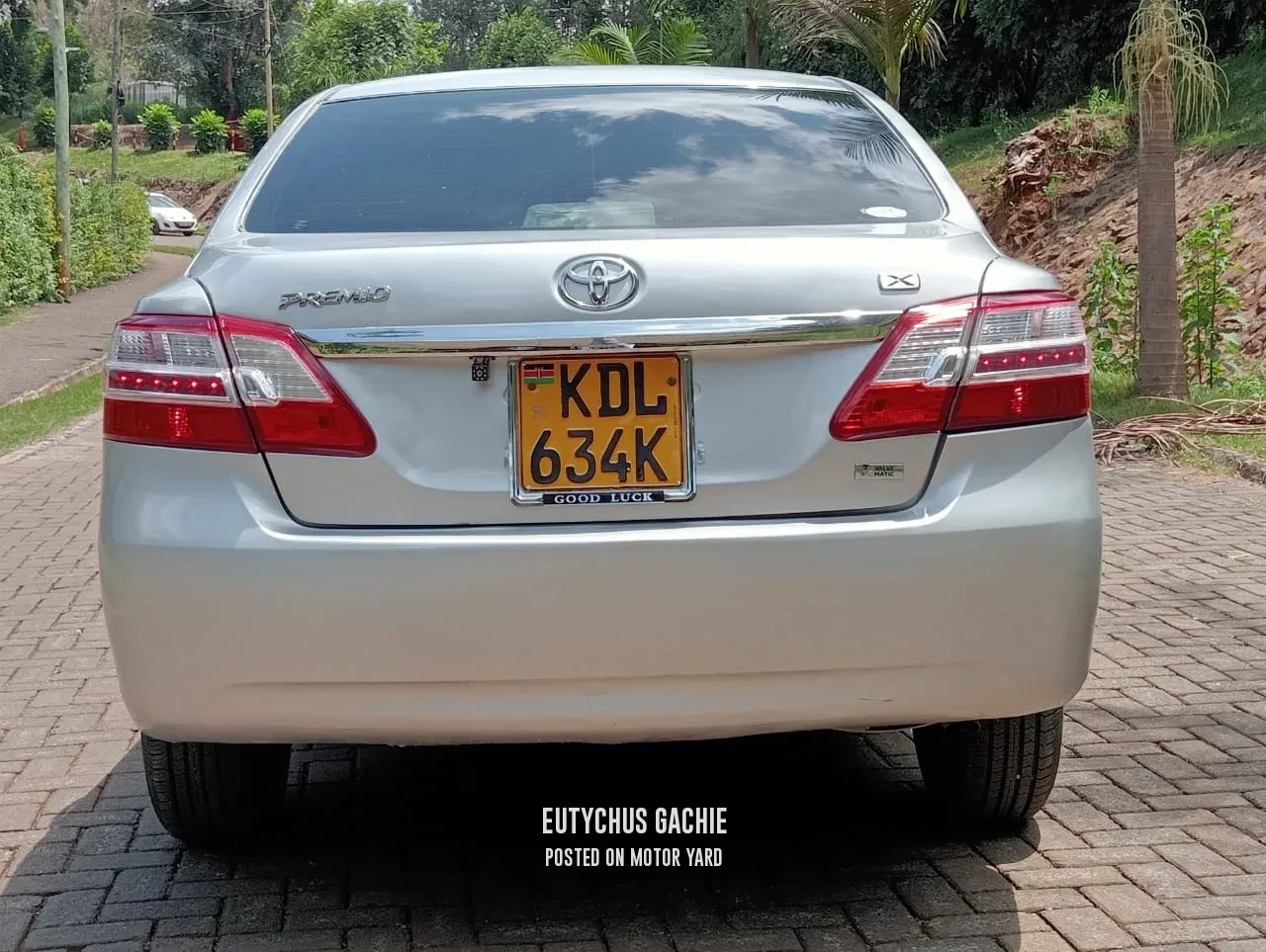 Toyota Premio 2015 Grey