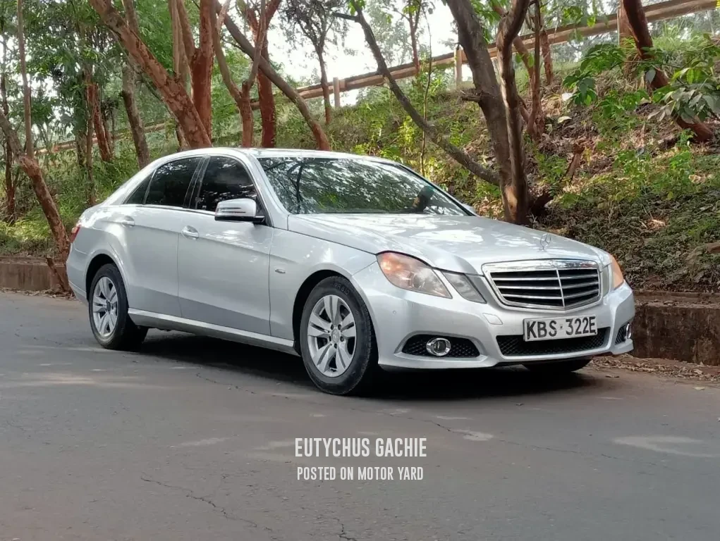 Mercedes-Benz E250 2010 Silver