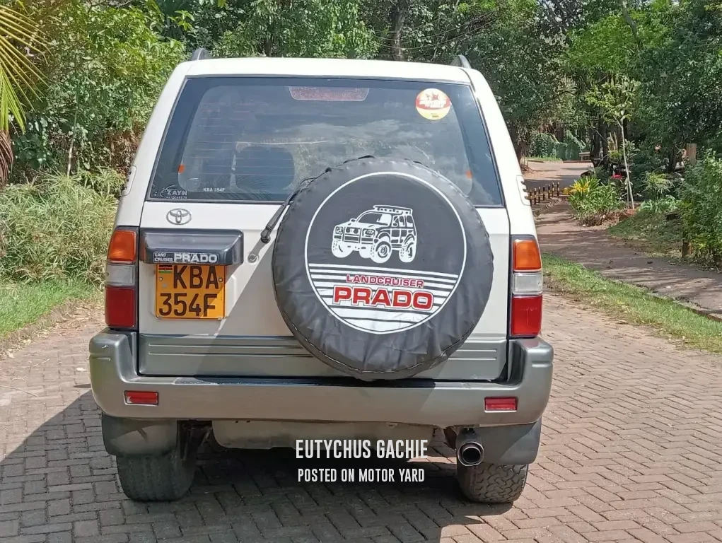 Toyota Land Cruiser Prado 2003 Silver