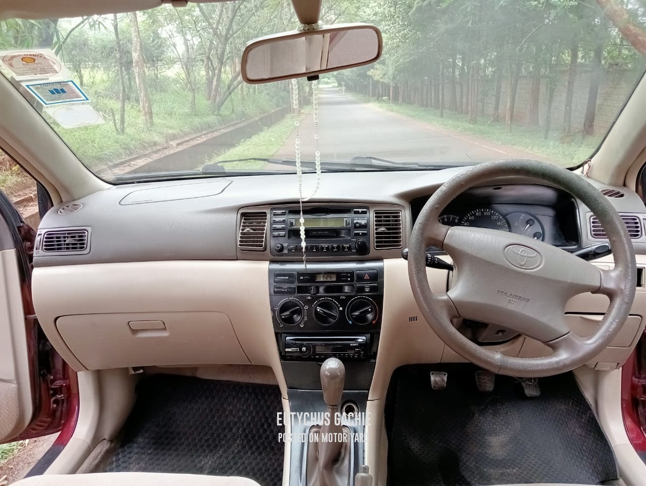 Toyota Fielder 2002 Red