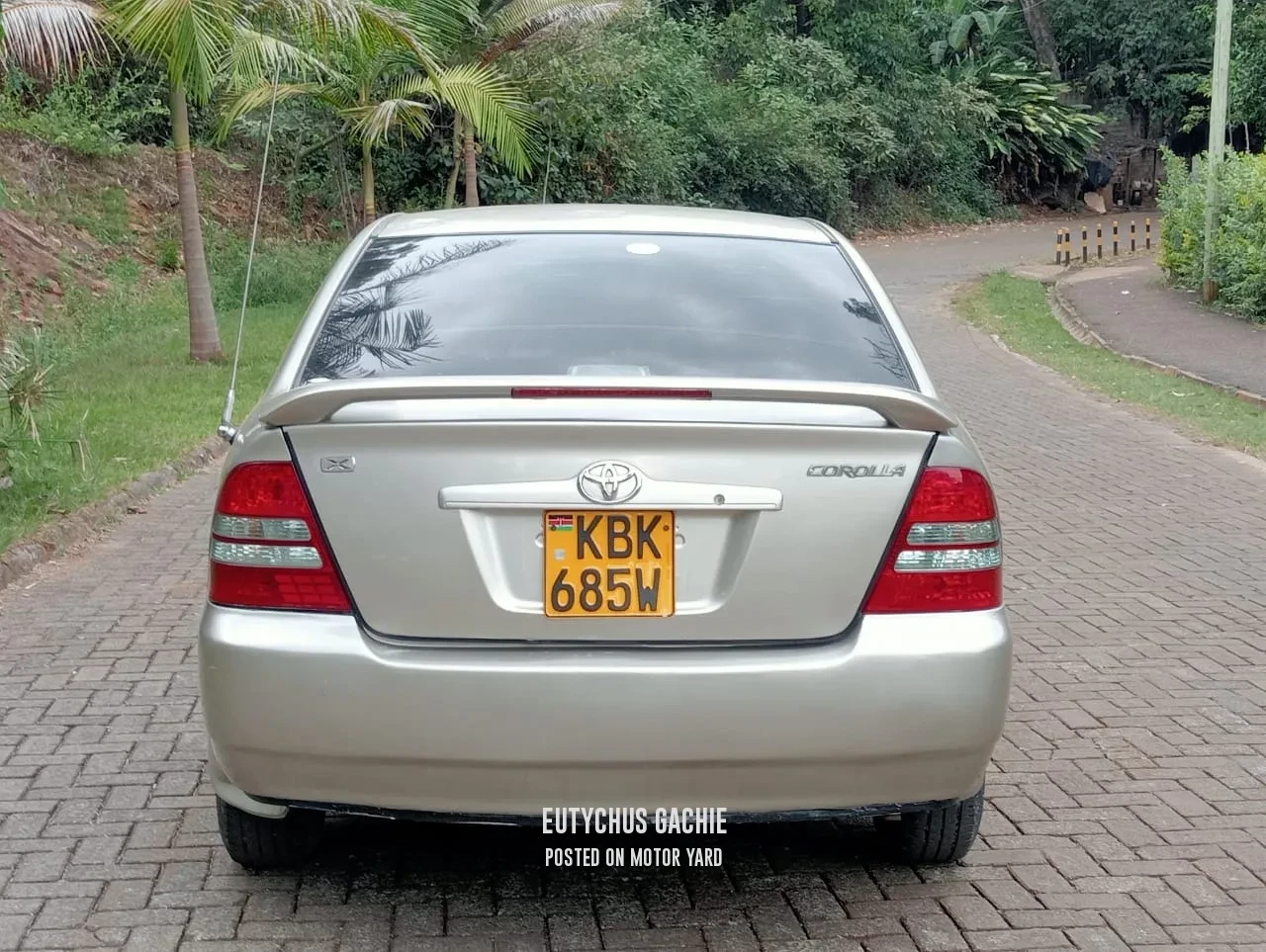 Toyota Corolla 2002 Bronze